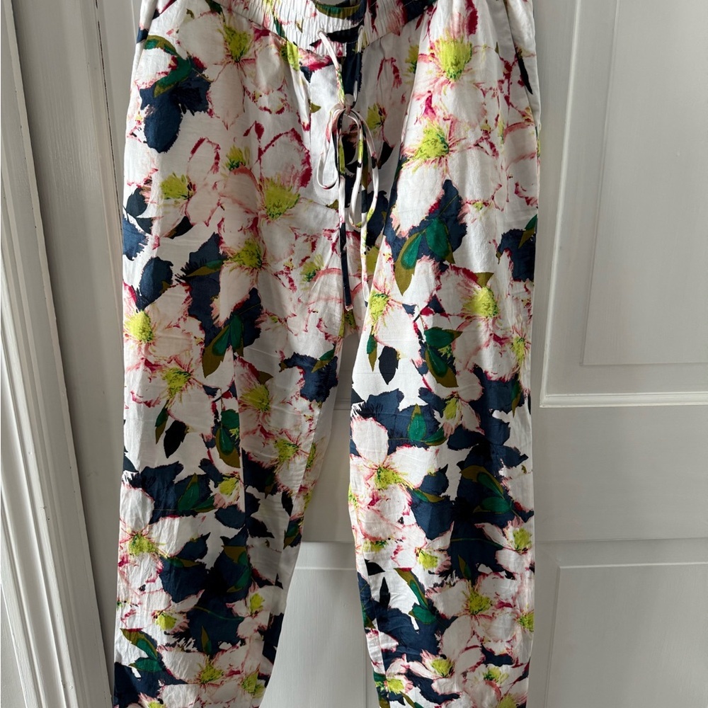 J. Crew Multicolor Floral Women's Pants